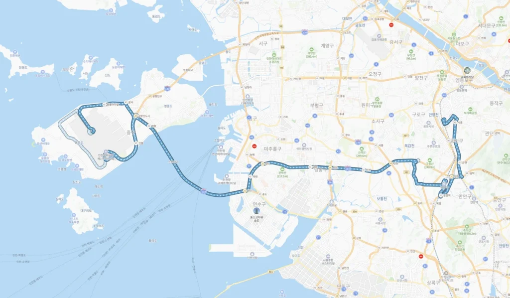 6004번-인천공항버스-전체노선