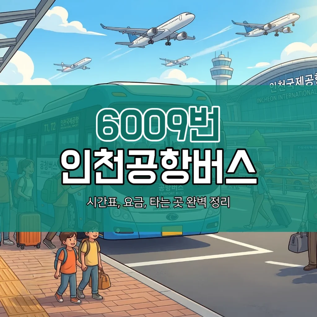 6009번 인천공항버스 대표이미지